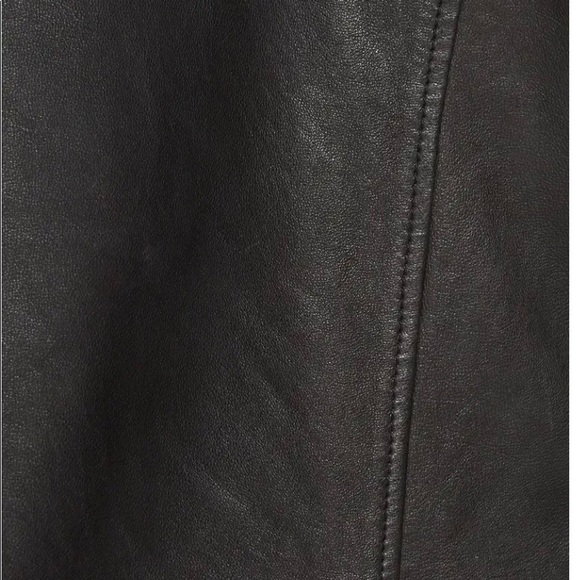 Madewell ‘Metropolis’ Collarless Leather Jacket - Picture 5 of 16